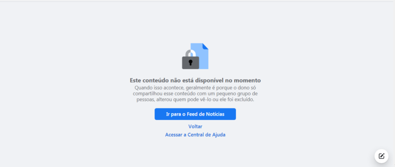 Página do professor no Facebook não era mais encontrada nesta quinta – Foto: Reprodução/Facebook