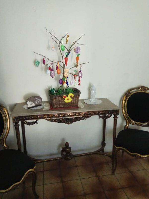 Essa decoração é de Bernadete Baum, da rua João Filete de Oliveira, bairro Boemerwaldt, Joinville – Foto: Bernadete Baum/Divulgação ND