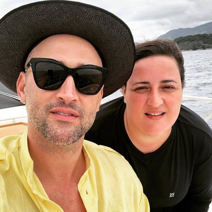 Paulo Gustavo e Juliana Amaral