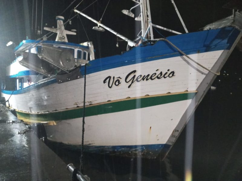 Jocildo estava a bordo da embarcação Vô Genésio – Foto: Polícia Militar/Divulgação
