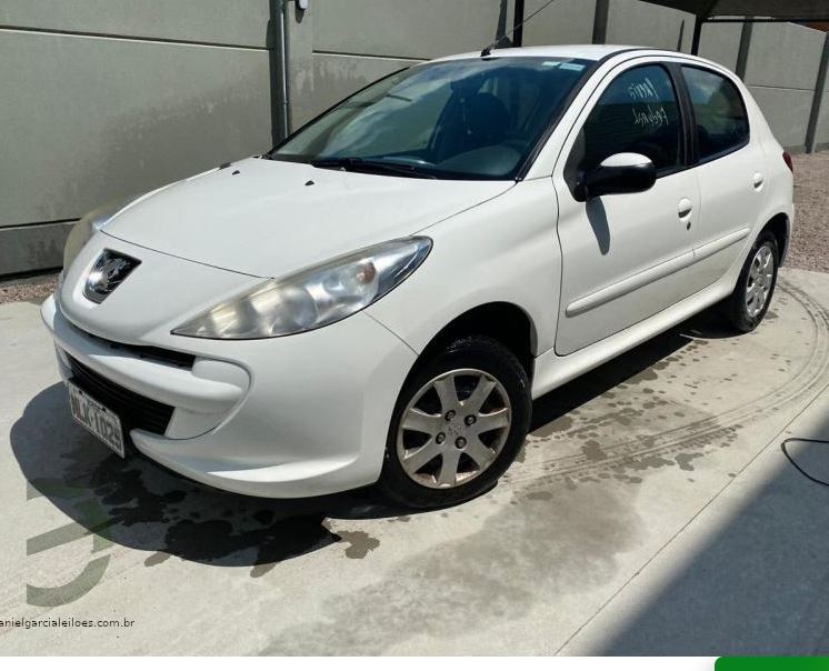 Peugeot 207 disponível em leilão – Foto: Reprodução/Daniel Garcia Leilões