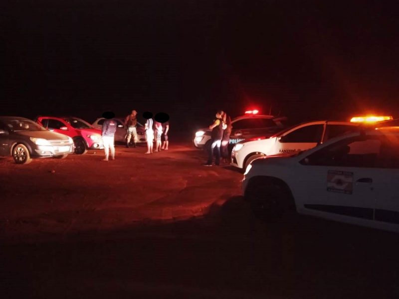 Pol&iacute;cia Militar, Defesa Civil e Vigil&acirc;ncia Sanit&aacute;ria atuaram nesta madrugada em Xanxer&ecirc; ap&oacute;s aglomera&ccedil;&otilde;es – Foto: Prefeitura de Xanxer&ecirc;/Divulga&ccedil;&atilde;o/ND