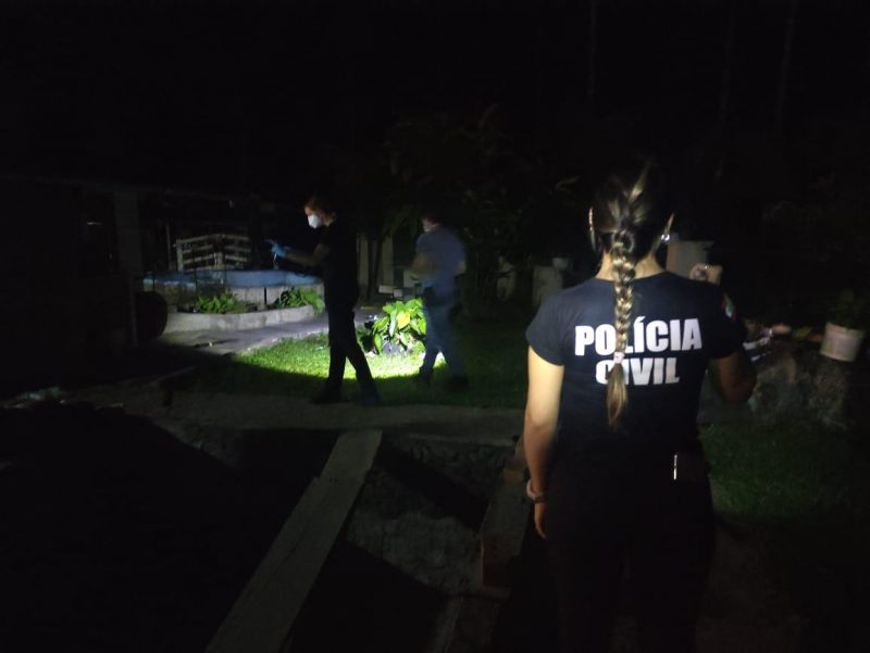 Homem que matou filha em Rodeio estava decidido a matar ex-mulher, diz delegado. – Foto: Divulgação Polícia Civil/ND