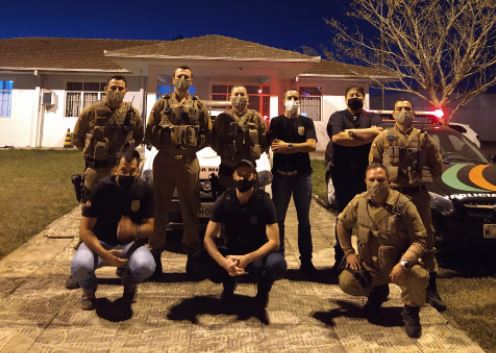 A&ccedil;&atilde;o conjunta em Otac&iacute;lio Costa prendeu um homem acusado de envolvimento em homic&iacute;dios e latroc&iacute;nios – Foto: Divulga&ccedil;&atilde;o/Pol&iacute;cia Civil