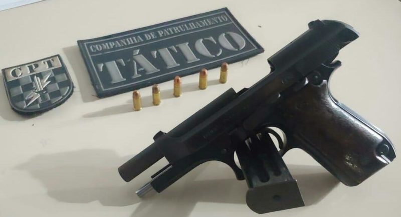 Policial militar evitou assalto em Joinville – Foto: PM/Divulga&ccedil;&atilde;o