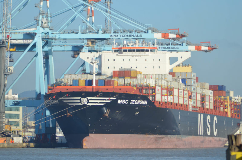 Tempestade Potira já causa prejuízos na exportação catarinense – Foto: Porto de Itajaí/Divulgação