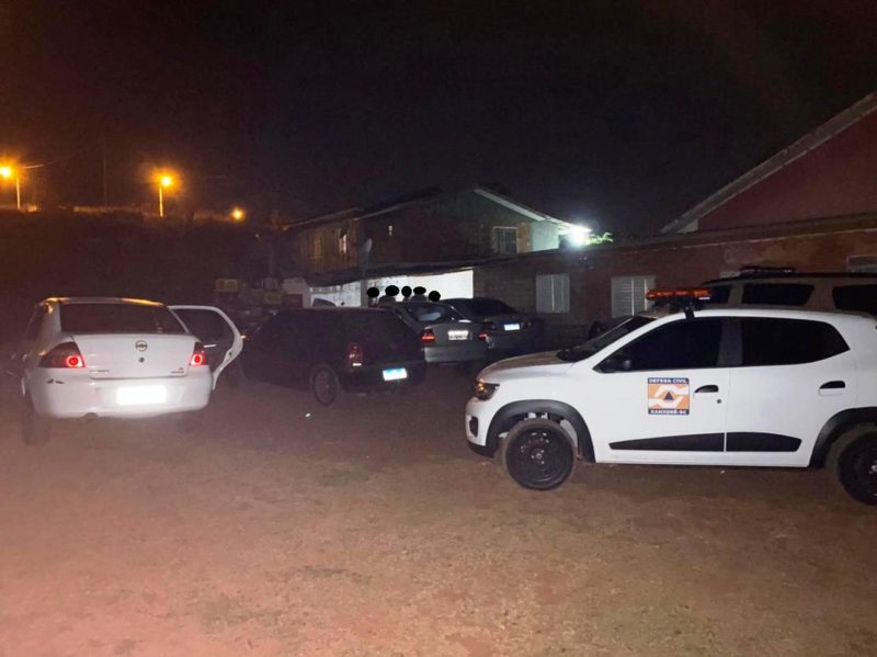 Além do descumprimento do decreto, drogas foram apreendidas em festa em Xanxerê