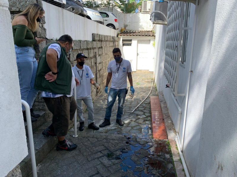 Prefeitura fiscaliza imóveis com ligações sanitárias irregulares – Foto: Djone Joench/Floripa Se Liga Na Rede
