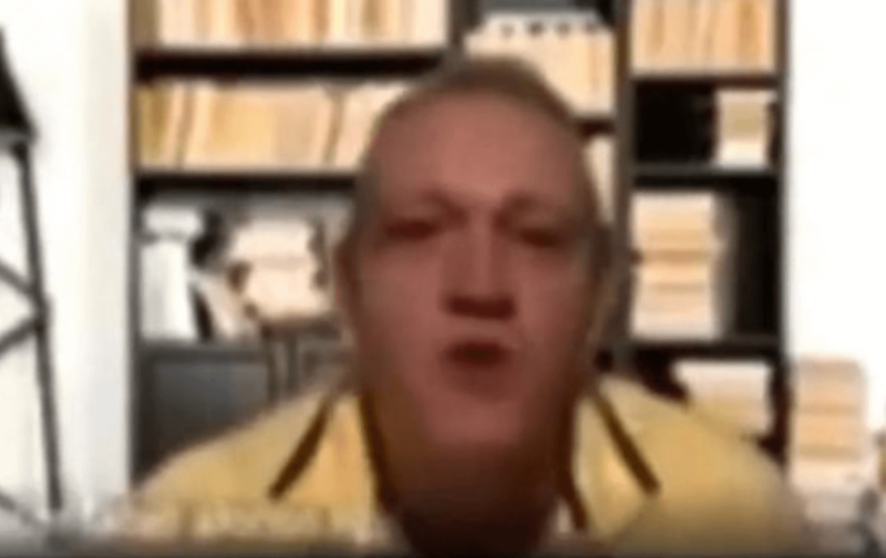Os próprios alunos divulgaram o vídeo com as declarações duvidosas do professor – Foto: Reprodução