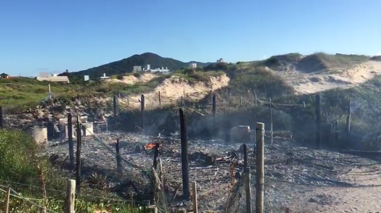 Um boletim deve ser aberto para verificar as causas do incêndio – Foto: GMF/Divulgação/ND