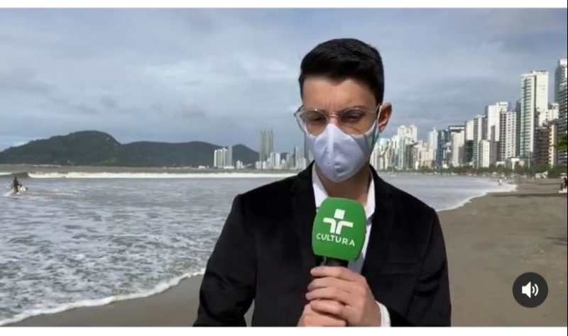 Repórter publicou o vídeo no começo da semana – Foto: Reprodução/Instagram/ND