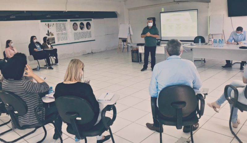 Reunião ocorreu na manhã desta terça-feira (20) em Chapecó – Foto: Prefeitura de Chapecó/Divulgação/ND