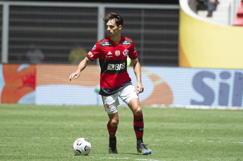 Rodrigo Caio voltou recentemente de les&atilde;o – Foto: Alexandre Vidal/Flamengo