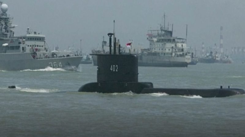 Submarino estava desaparecido desde a quarta-feira (21). – Foto: Aljazeera/Reprodução