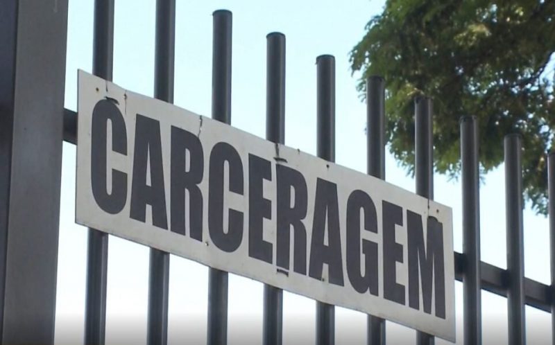 Surto de Covid-19 em presídio no Paraná atinge quase 60% dos detentos – Foto: Reprodução RIC Record TV
