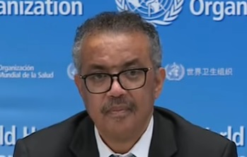 Tedros Adhanom, Diretor-geral da OMS – Foto: Reprodu&ccedil;&atilde;o/Youtube