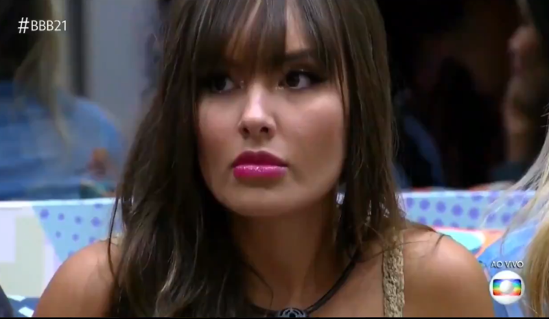 Tha&iacute;s foi a 11&ordm; eliminada do BBB 21 nesta ter&ccedil;a-feira (13) – Foto: Rede Globo/Reprodu&ccedil;&atilde;o