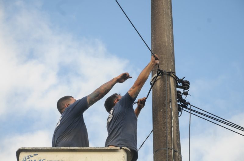 Fiação dos semáforos foram elevadas para dificultar ação dos criminosos