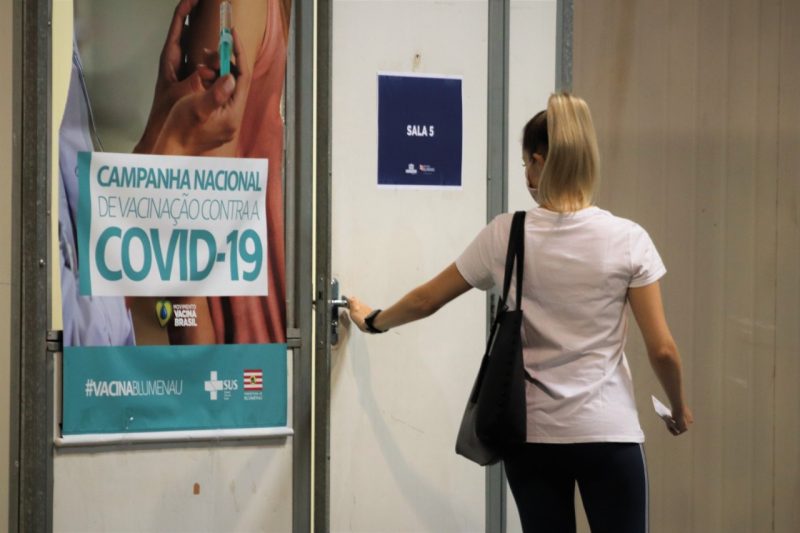 Blumenau reabre agendamento de vacinação para idosos com mais de 60 anos – Foto: Divulgação/Eraldo Schnaider/Prefeitura de Blumenau