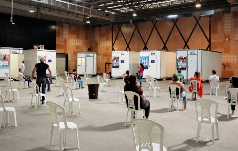 Vacinação em Blumenau – Foto: Divulgação/Eraldo Schnaider/Prefeitura de Blumenau