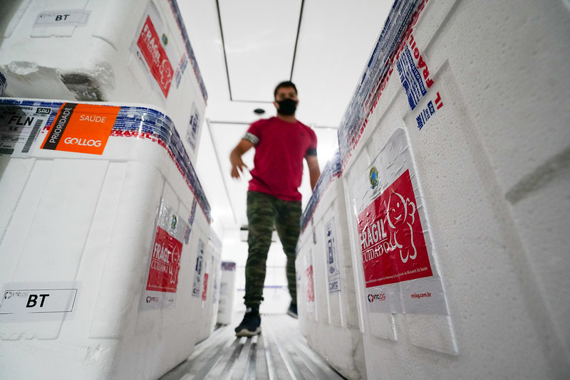 Cidades catarinenses estão sem estoque de vacina Coronavac