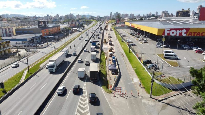 Acesso da BR-101 à Via Expressa ficará fechado; veja detalhes – Foto: Arteris Autopista/Divulgação/ND