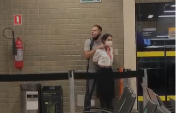 Passageiro teria amea&ccedil;ado funcion&aacute;ria com uma faca – Foto: Reprodu&ccedil;&atilde;o