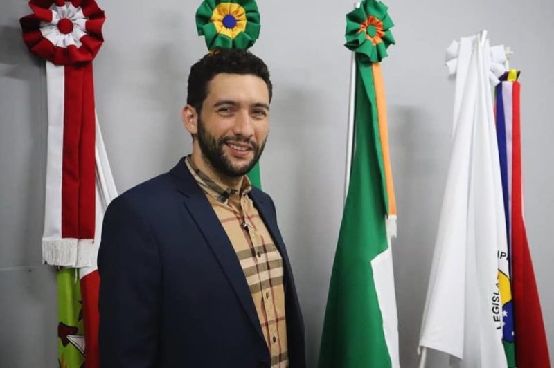 Vitor Picolli é vereador suplente de Camboriú pelo DEM – Foto: Reprodução