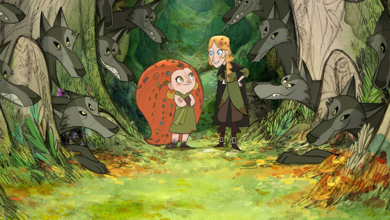 Cena de Wolfwalkers – Foto: Apple TV+/Divulga&ccedil;&atilde;o ND