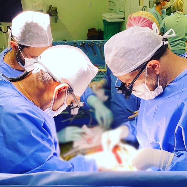 Cirurgiões cardiovasculares da Pró Cuore – Foto: Divulgação/Pró Cuore