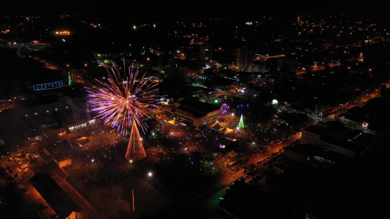 Parque Central é palco da grande festa da virada, com show nacional – Foto: R2 Imagens