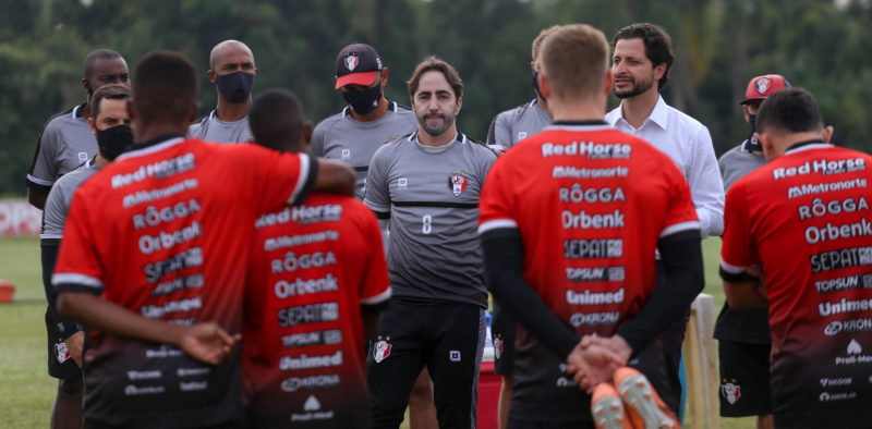 Leandro Zago tem um objetivo: o título da série D – Foto: Vitor Forcellini/JEC/Divulgação/ND