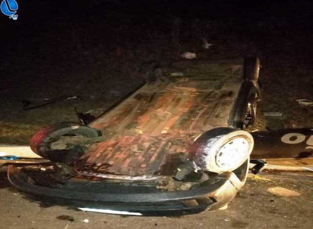 Acidente movimentou as equipes de socorro – Foto: Reprodu&ccedil;&atilde;o/ND