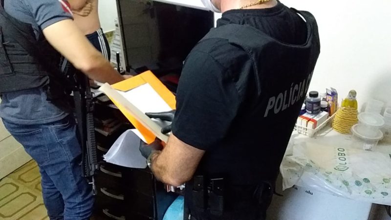 Opera&ccedil;&atilde;o cumpriu 15 mandados de busca e apreens&atilde;o contra os envolvidos – Foto: Pol&iacute;cia Civil/Divulga&ccedil;&atilde;o