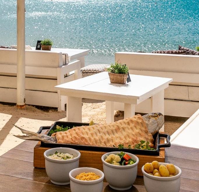Tainha na Crosta de Sal – Foto: Restaurante Acqua Plage/Fpolis