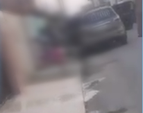 Imagens mostram policial empurrando adolescente em Itaja&iacute; – Foto: Reprodu&ccedil;&atilde;o/ND