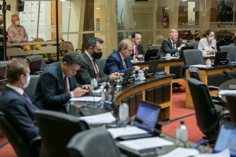 Sess&atilde;o na Alesc nesta quarta-feira (5) – Foto: Rodolfo Esp&iacute;nola/Ag&ecirc;ncia AL/Divulga&ccedil;&atilde;o/ND