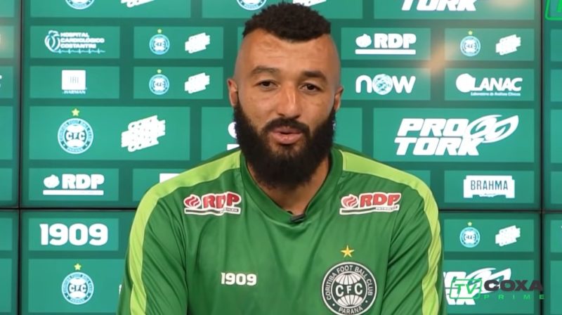 Muralha está de volta ao Coritiba – Foto: Coritiba/Reprodução