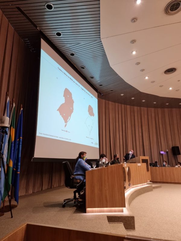 Audi&ecirc;ncia da CIT, em Bras&iacute;lia, na tarde desta quinta-feira (27) – Foto: Reprodu&ccedil;&atilde;o/ND