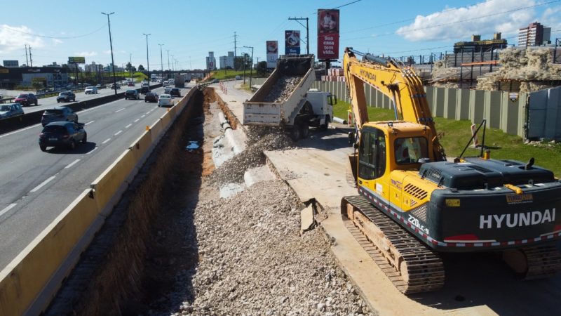 Obra sobre a ponte deve seguir pelos pr&oacute;ximos 150 dias e, dessa forma, passar&aacute; por interven&ccedil;&atilde;o no tr&acirc;nsito – Foto: Arteris Litoral Sul/divulga&ccedil;&atilde;o