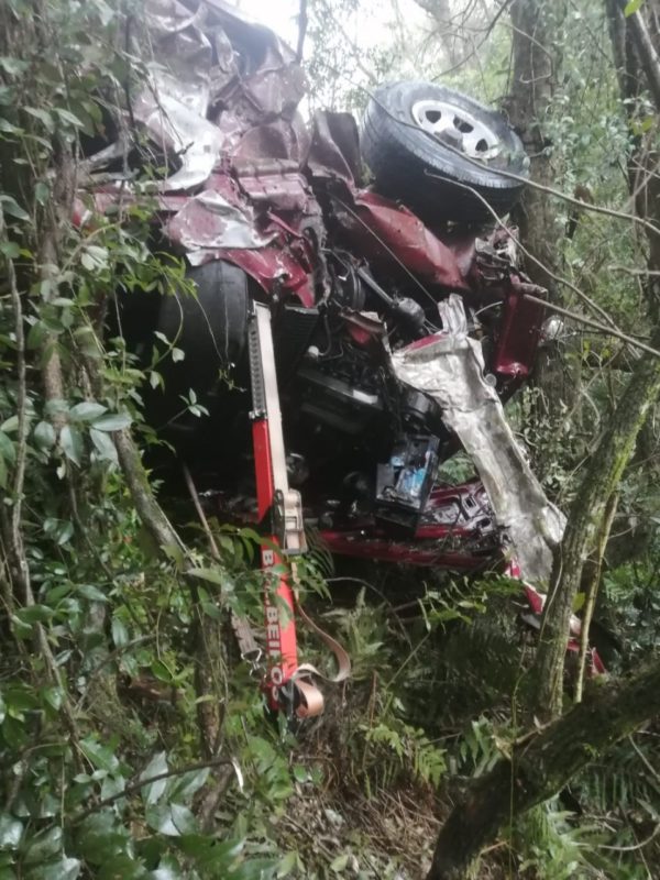 Também atenderam a ocorrência a equipe do Samu (Serviço de Atendimento Móvel de Urgência). – Foto: Corpo de Bombeiros/Divulgação/ND