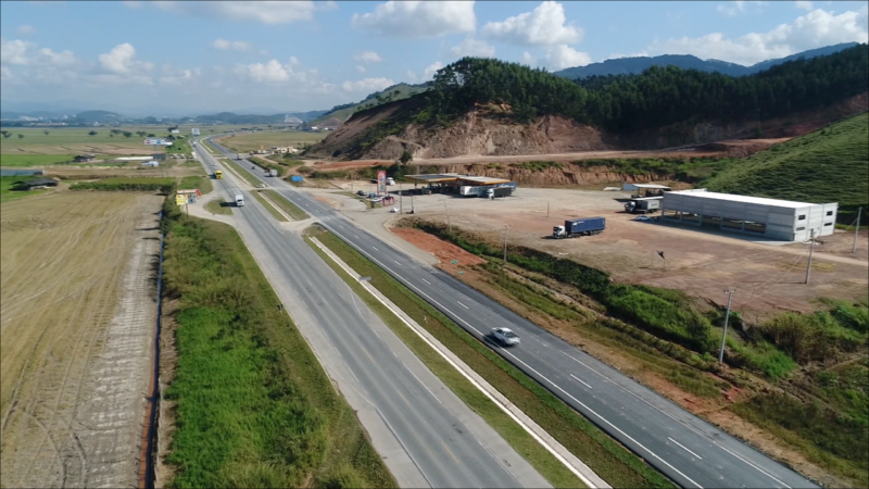 BR-470 estava entre as rodovias federais que receberiam recursos do Estado – Foto: Reprodu&ccedil;&atilde;o/NDTV Blumenau