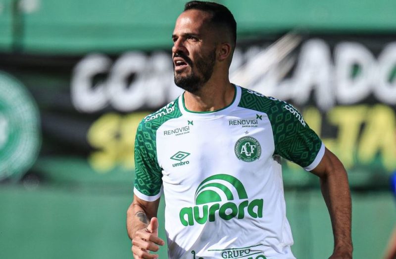 Anselmo Ramon é a esperança de gols para a Chapecoense. – Foto: Márcio Cunha / ACF