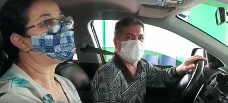 Carlos Alberto Ferreira ficou 21 dias internado na UPA Leste e foi liberado no dia 4 de abril – Foto: Kelly Borges/NDTV