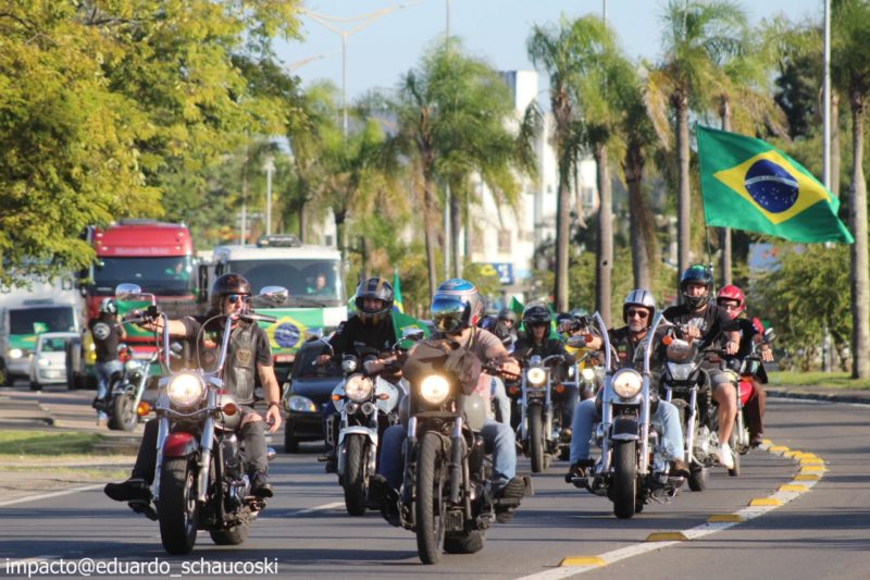 Manifestação pró-Bolsonaro em Criciúma – Foto: Eduardo Shaucoski/Divulgação