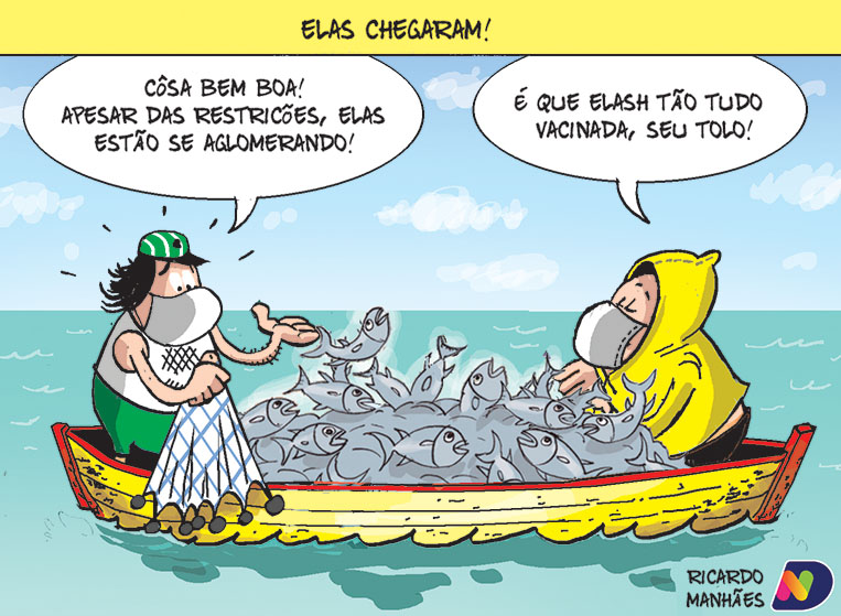Confira a charge desta terça-feira