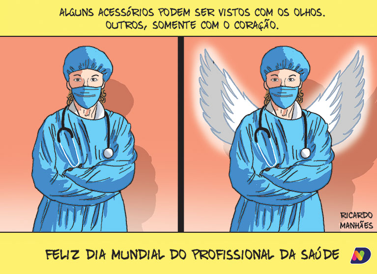 Confira a charge desta quarta-feira