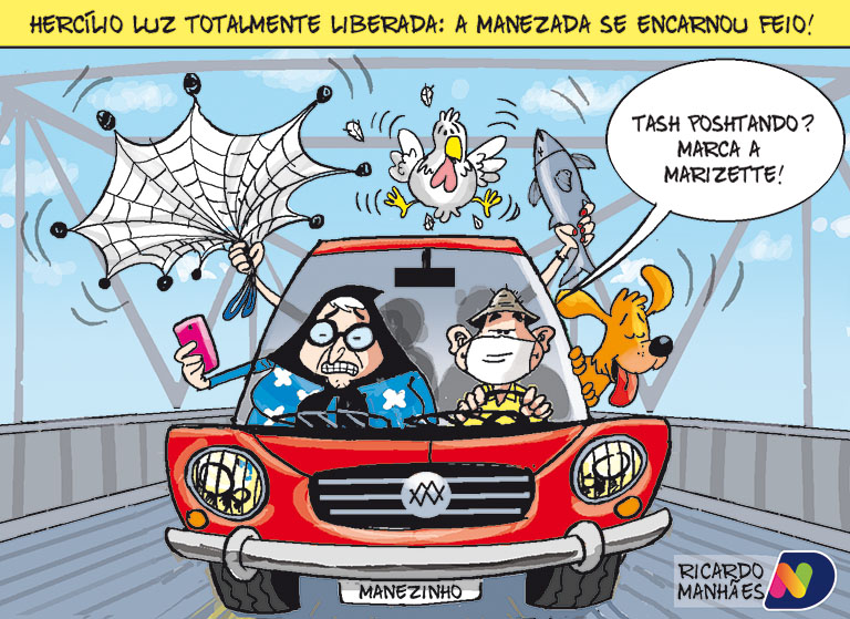 Confira a charge desta sexta-feira