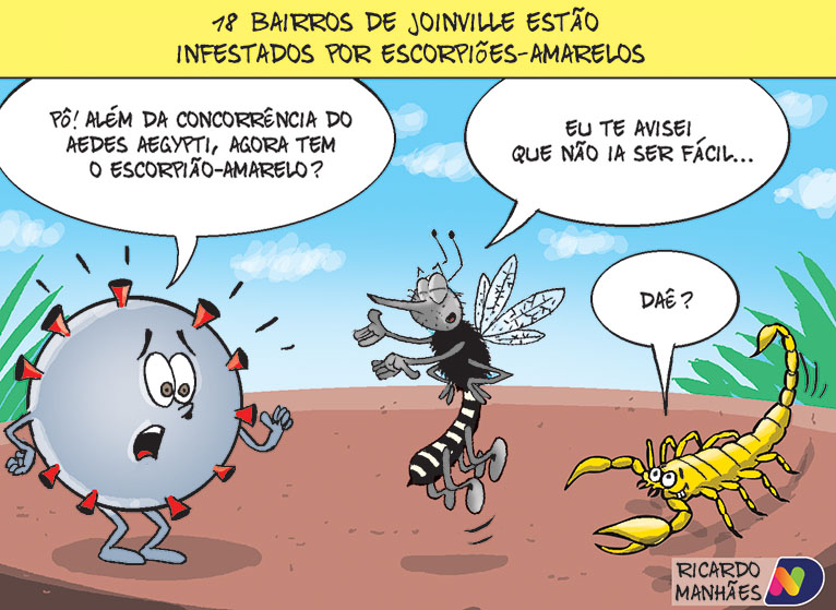 Confira a charge desta sexta-feira (14)