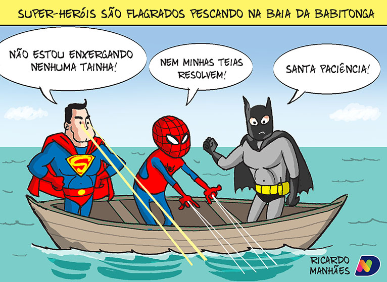 Confira a charge desta quarta-feira (26)
